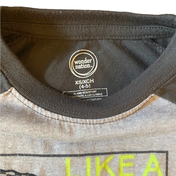 Dinosaur “Like a Boss” Boys Size 4/5 Short Sleeve Shorts PJ Set - Picture 5 of 5